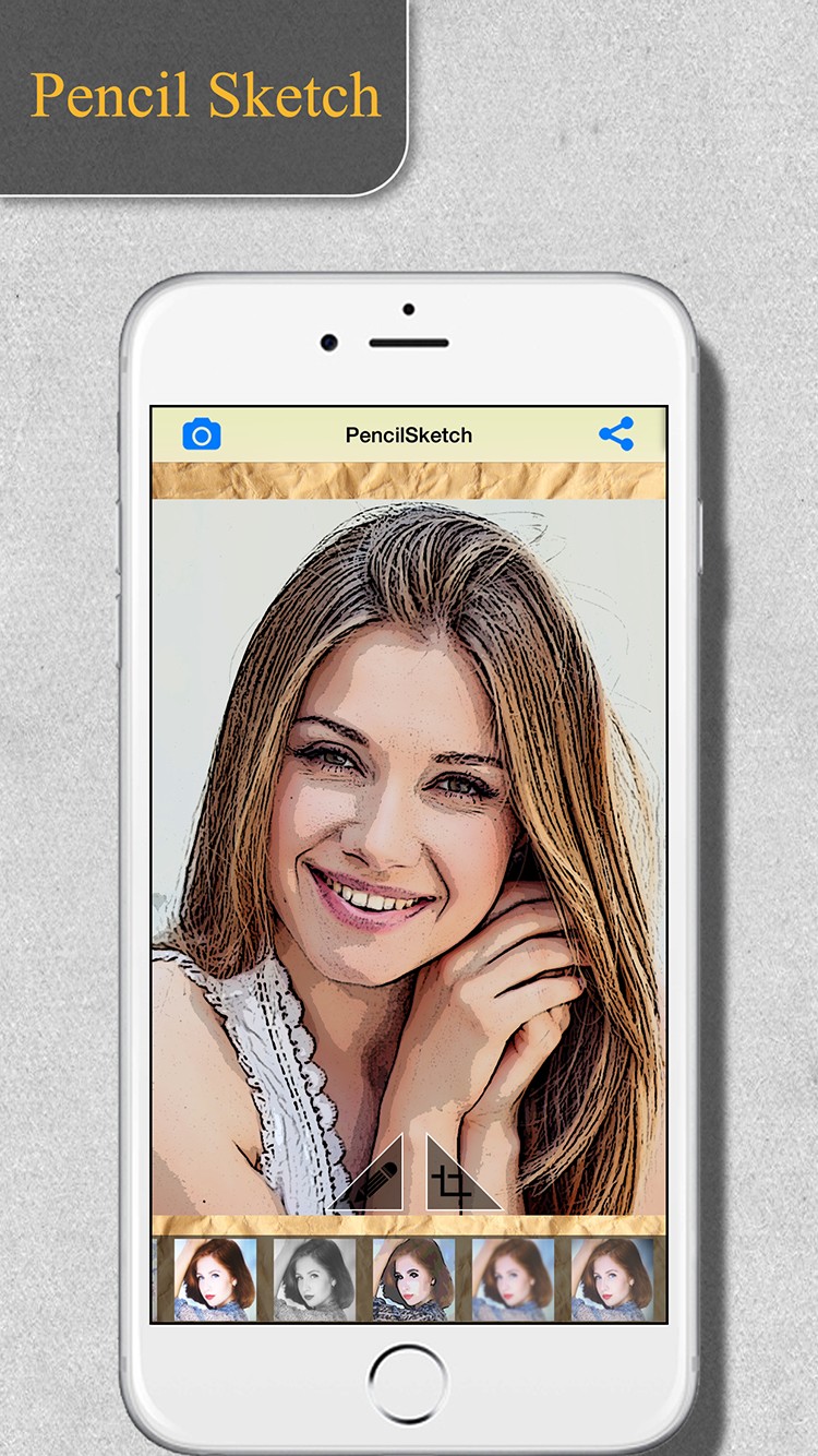 Pencil Sketch Maker App for iOS