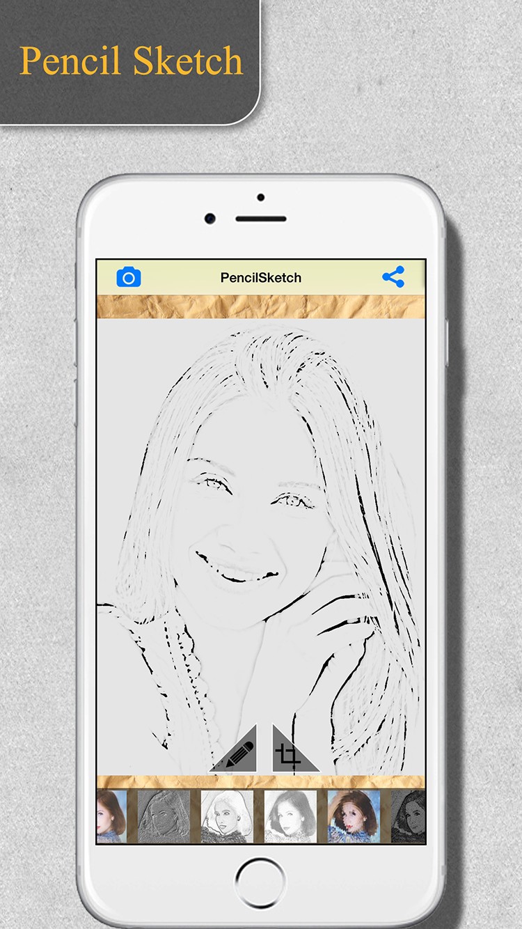 Pencil Sketch Maker App for iOS