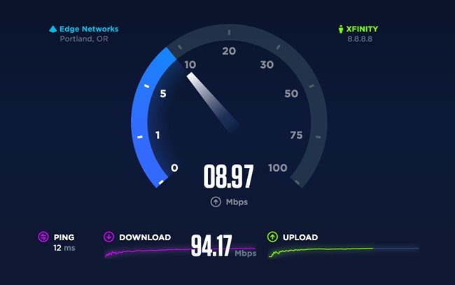 att internet speed test