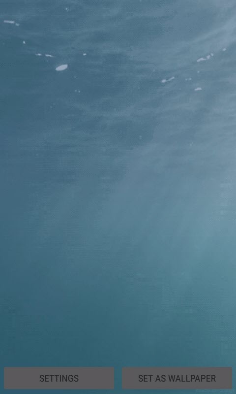 Underwater Ocean Live Wallpaper