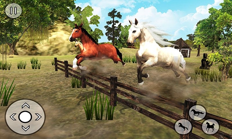 Virtual Horse Family Jungle Simulator