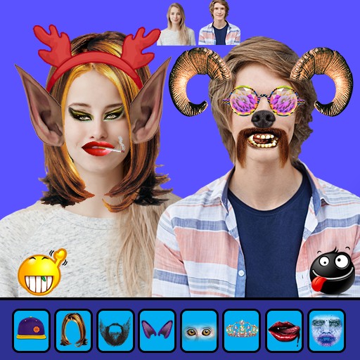 Fun Camera Funny Face Stickers Photo Editor