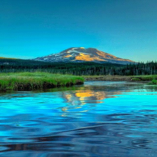 Lake Mountain Live Wallpaper