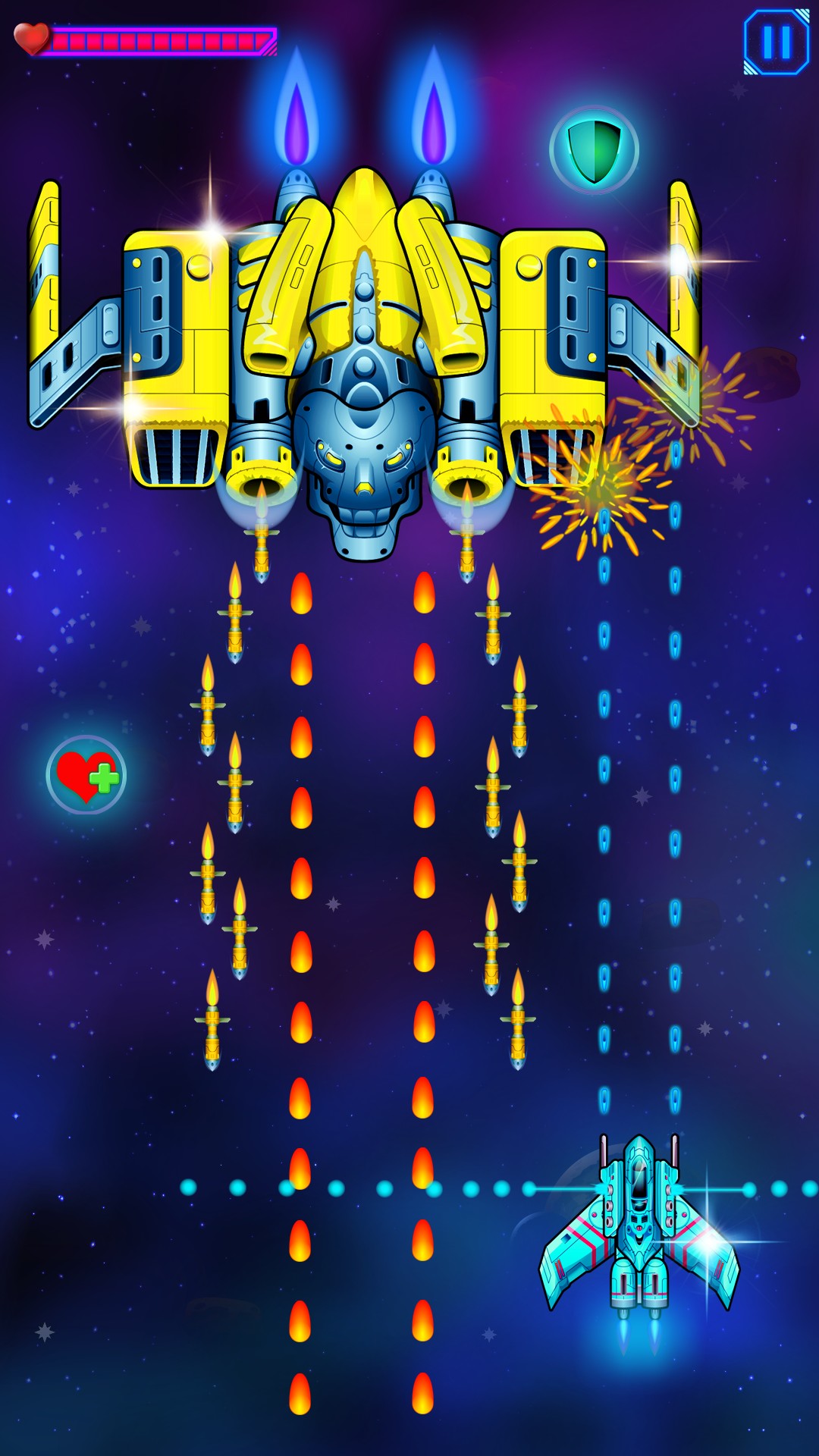 Planet Warfare Space Shooter Arcade Game