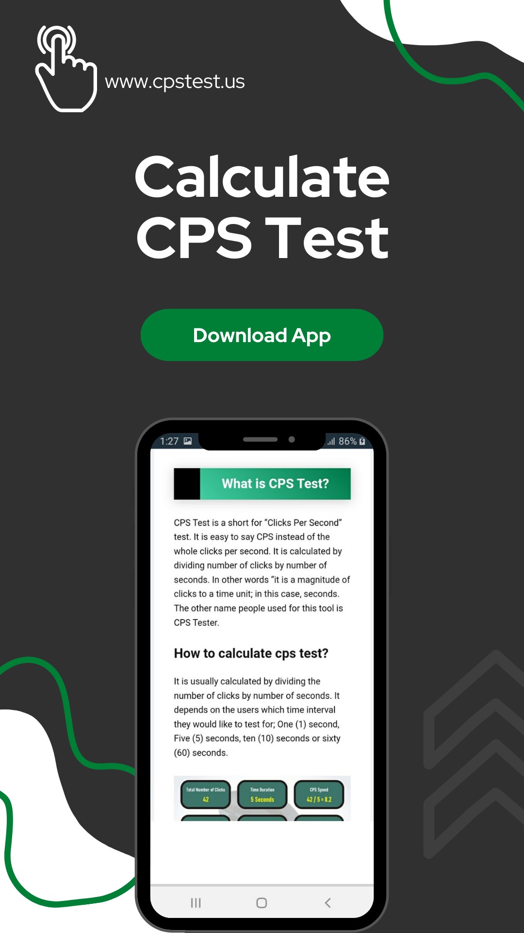 CPS Test  Play Online Now