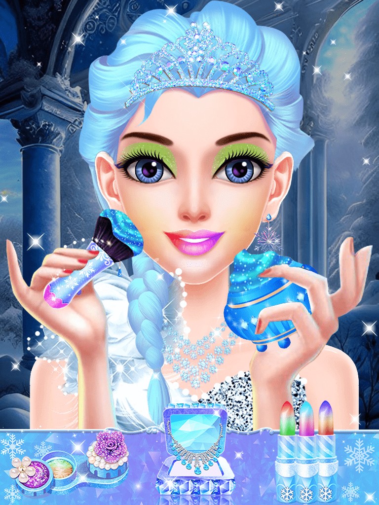 Ice Queen - Makeup & Dress Up